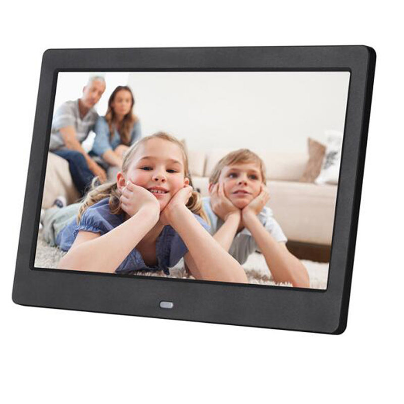 Digital Photo Frame 10inch HD TFT-LCD 1024*600 Digital Photo Frame Alarm Clock MP3 MP4 Movie Player