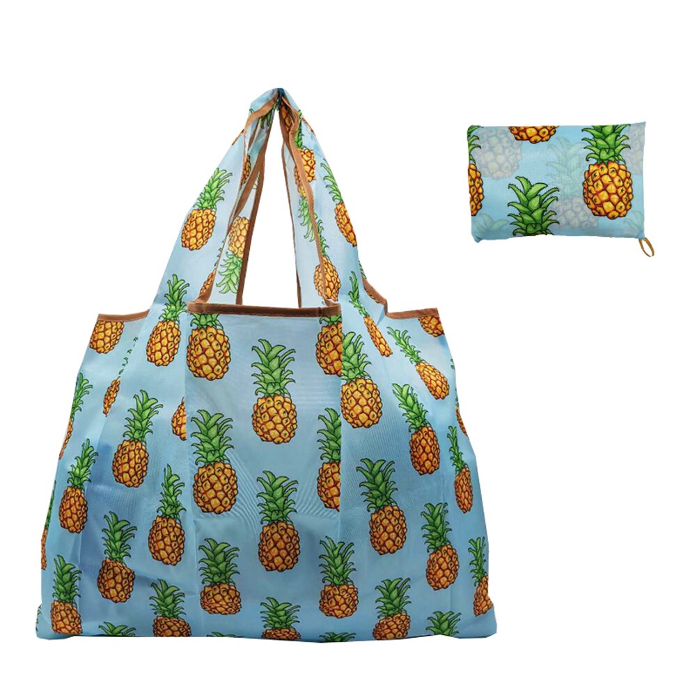 Women's Large Shopping Bags Foldable Washable Tote Reusable Handbag Waterproof Grocery Bag for Everyday Use: J