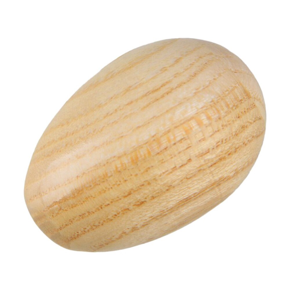 2 Stuks Houten Ei Shaker Rammelaar Kinderen Vroege Onderwijs Muziekinstrument Speelgoed