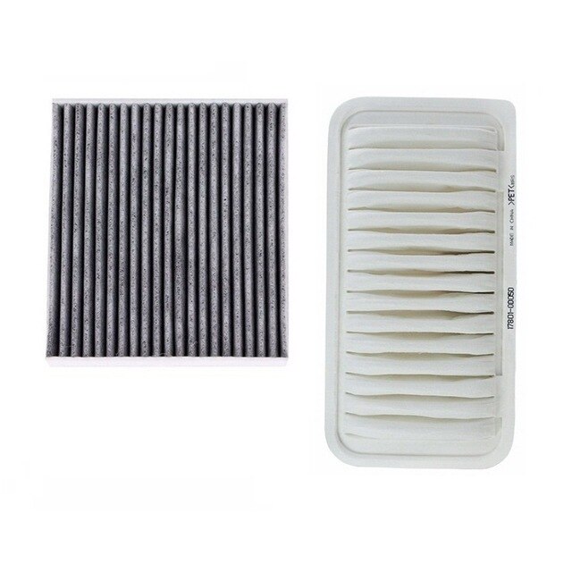 Cabine Luchtfilter Voor Toyota Avensis T25 1.8L 2.0L 2.4L 2003 Model Auto Filter Oem 17801-0D010 88568-02030