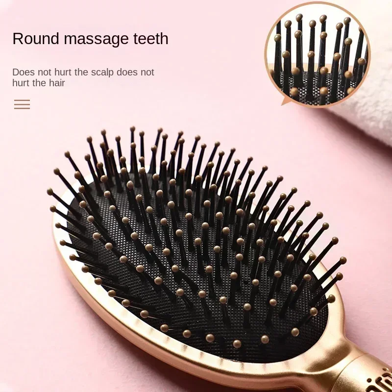 Brosse à cheveux professionnelle à palette lisse et lisse pour Salon de coiffure, grand Type de cheveux, peigne coiffant pour femmes et hommes
