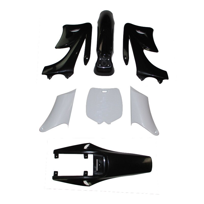 Kit Plastique Pour Moto Tout-terrain Chinoise 2 Temps 47cc 49cc Apollo Orion – Carénage Complet – Rouge