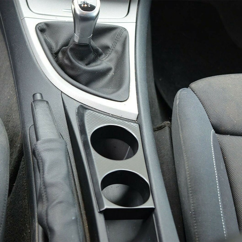 Porte-gobelet en Fibre de carbone (LHD) pour BMW série 1 E87 E81 E82 E88 116I 118I 118D