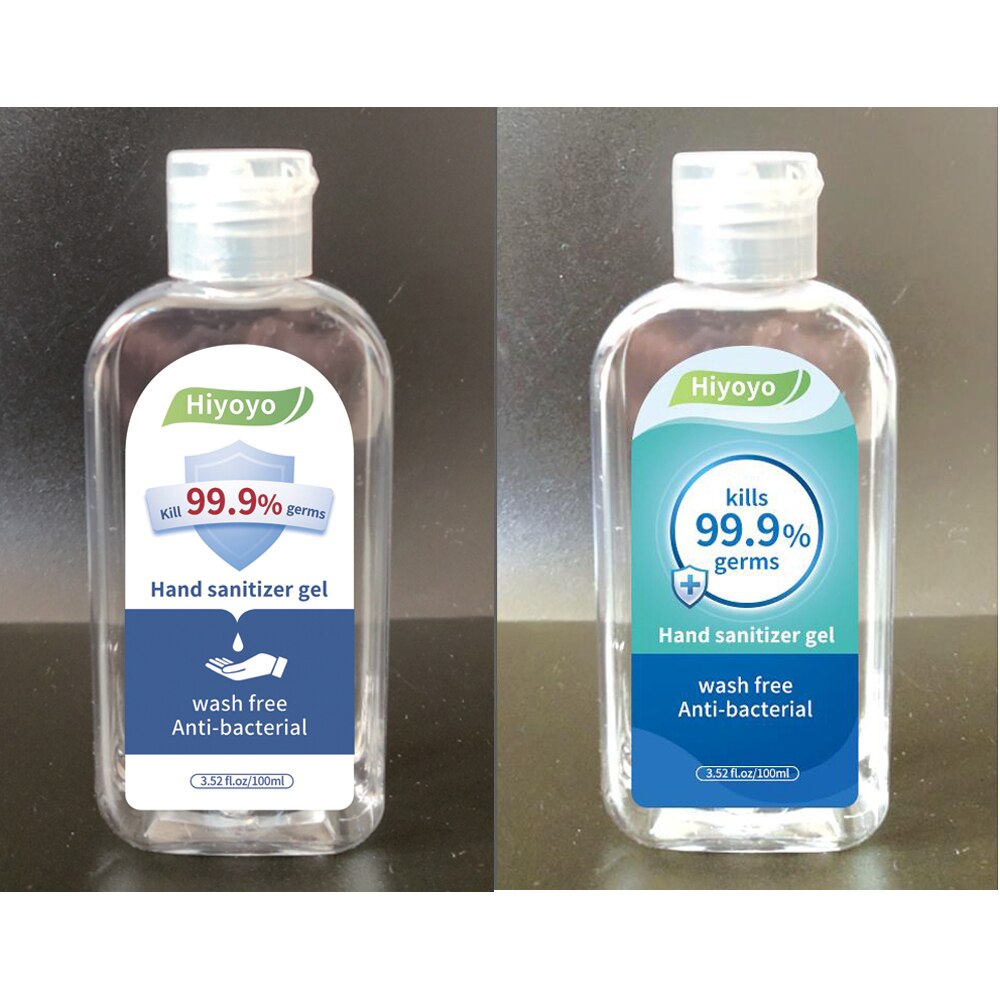 100ml Empty PET Bottle Plastic Portable Clear Refillable Flip-Top Bottles For Travel Makeup Liquid Gel Lotion Container