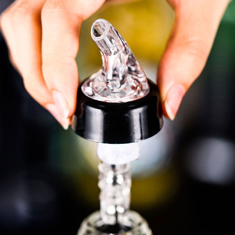 Tragbare 30/45/60ml quantitativ Wein Ausgießer Alkohol Flüssigkeit Spender Messung Öl Flasche Auslauf Wein Karaffe KTV Bar Werkzeug