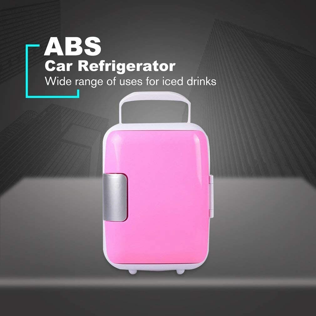 4L Vehicle Car Refrigerator Cold and Mini Size Protable Outdoor Fridge Fishing Camping Hiking Uses Small Refrigerator