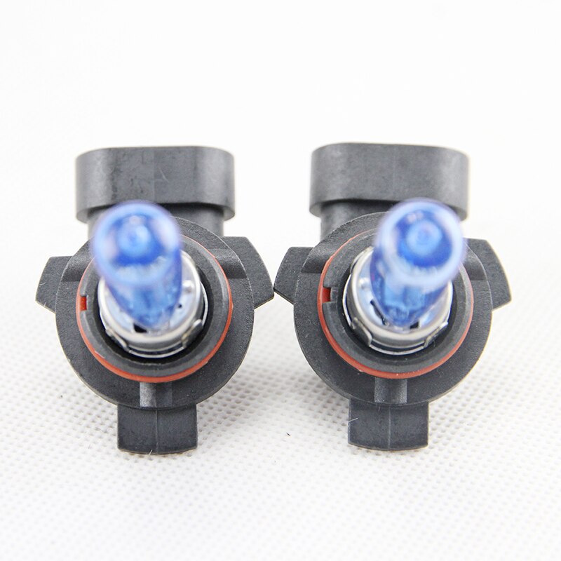 2X 9012 HIR2 9012 Ll Halogeen Koplamp Lampen 12V 55W 6500K Xenon Look Wit Paar blauw Glas Auto-Styling