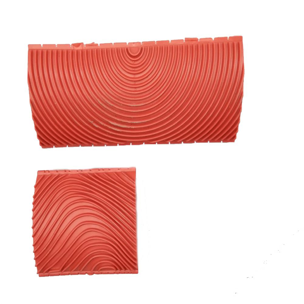 Litake 2 stuks 3 6 imitatie houtnerf verfroller kwast muurverf gereedschapsets muurtextuur kunst schildergereedschapset