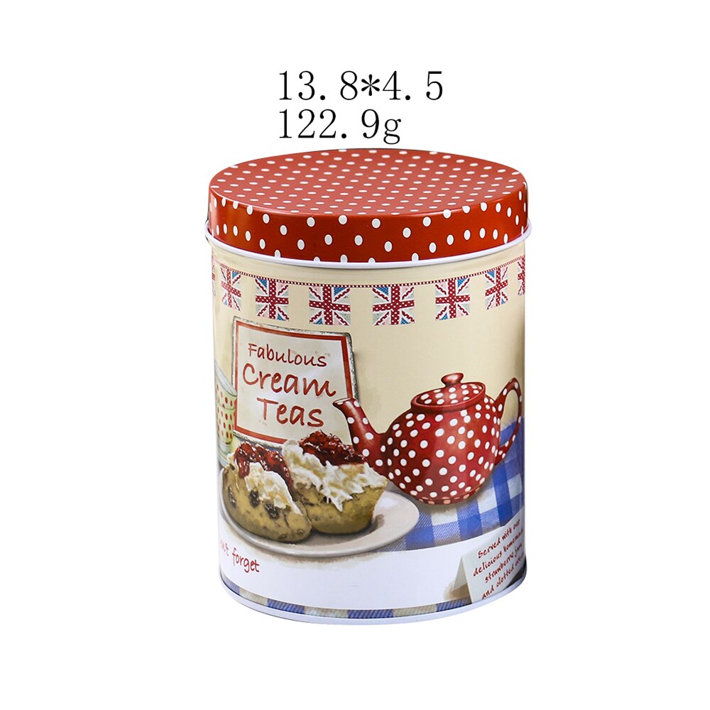 Flaga wielkiej brytanii kawa liść herbaty schowek słoiki herbata nosiciel kijów golfowych zamknięte puszki cukierki pudełko na ciastka garnek blaszane pudełko pojemnik robić przechowywania Organizer robić kuchni: L