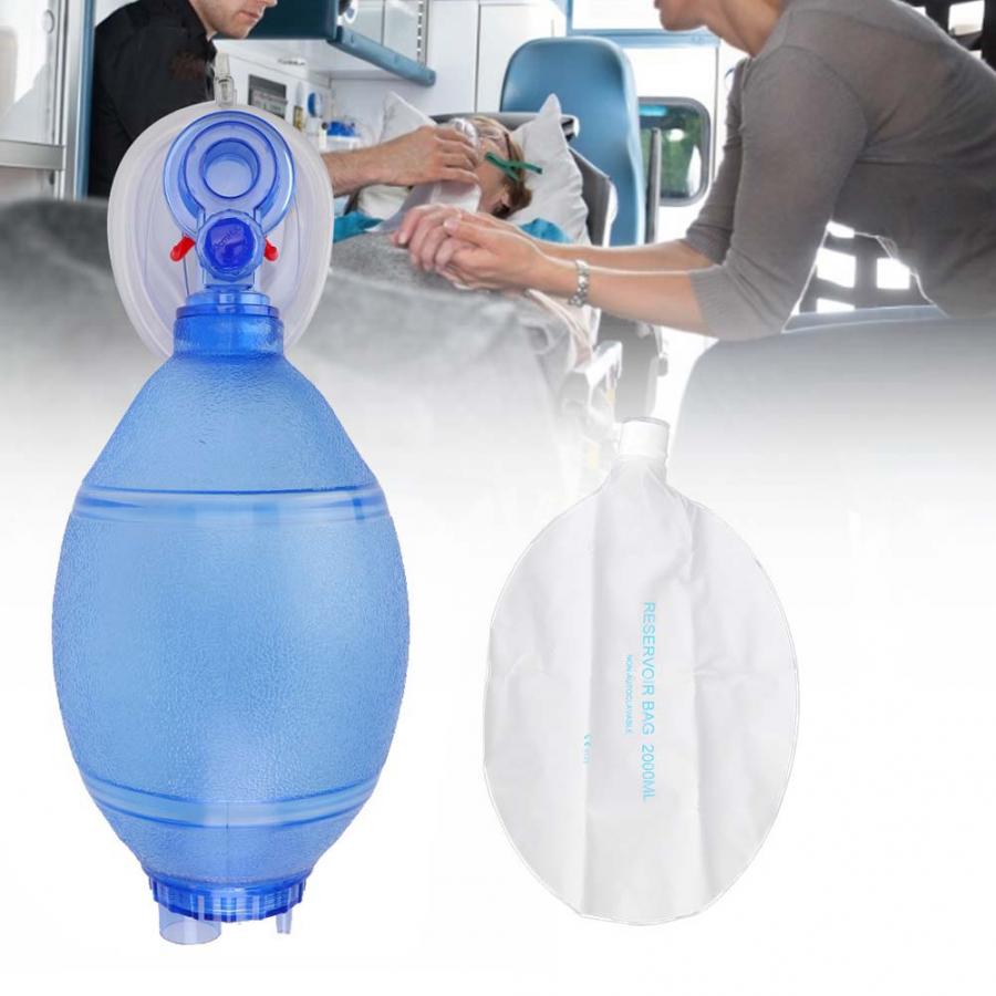 DE Beatmungsbeutel Ambu Notfall Sac Sauerstoffschlauch Ambubeutel Erste Aids-hilfe pour Adulte/Enfant