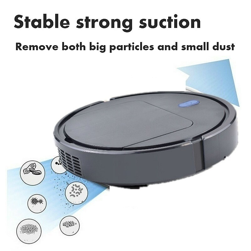 Veegrobot intelligente huishoudelijke oplaadstofzuiger 3 standen volautomatisch 3 in 1 veegmachine hoog vermogen