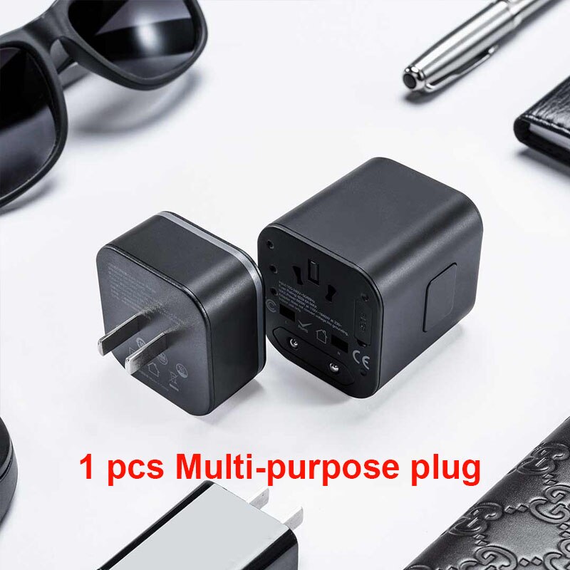 Xiaomi 90Fun multifunctionele verloopstekker Wereldwijde Universele Multifunctionele Plug Camping Accessoires Reizen Tool: Default Title