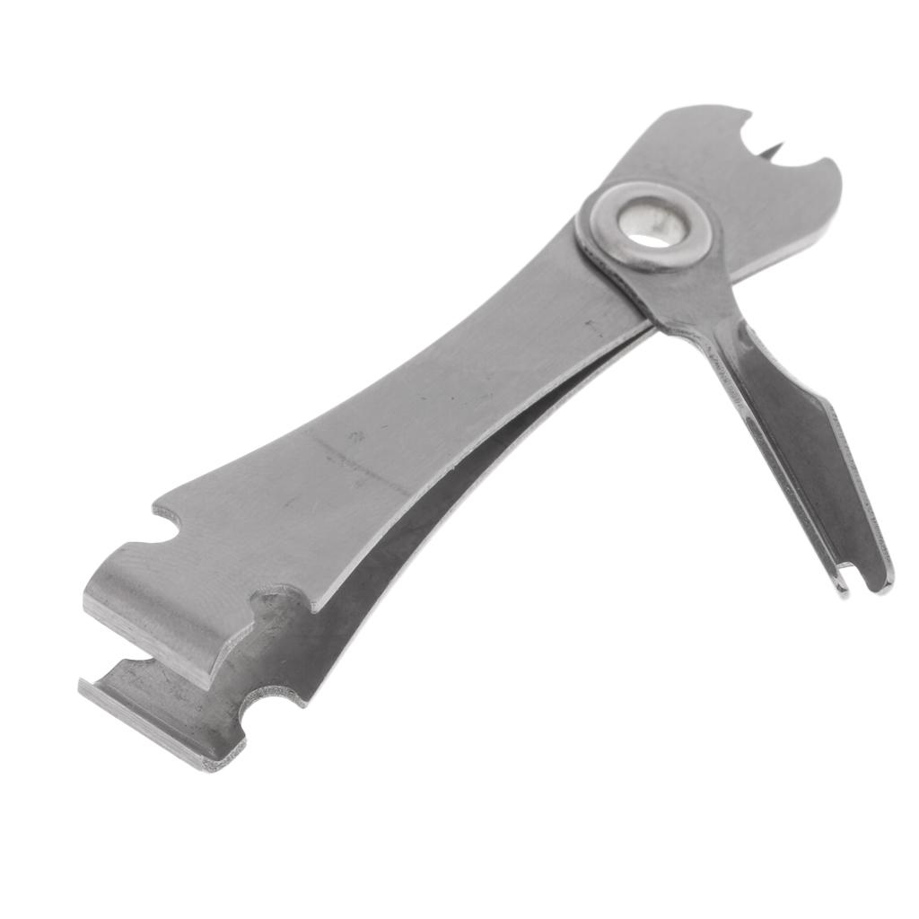 Quick Knot Tying Tool 3 In 1 Fishing Line Nipper Combo Fishing Zinger Retractor