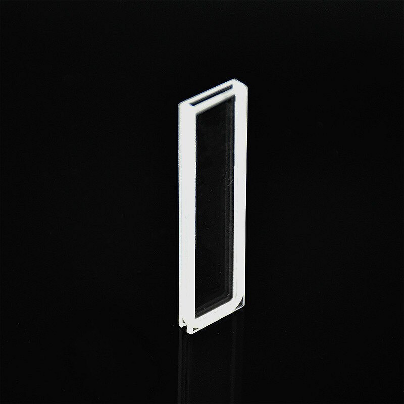 Glass Cuvette (Liquid Sample Cell) 0.4ml Light Path 1mm Absorption Cells For Spectrophotometer Frit Sintering Technology 2 / PK