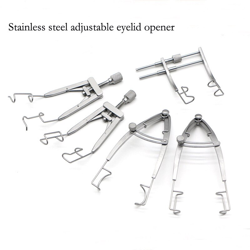 Eye lid Opener Eyelid Opener V-shaped steel Wire Adjustable Eye Medicine Double Eye lid Eye angle Opener