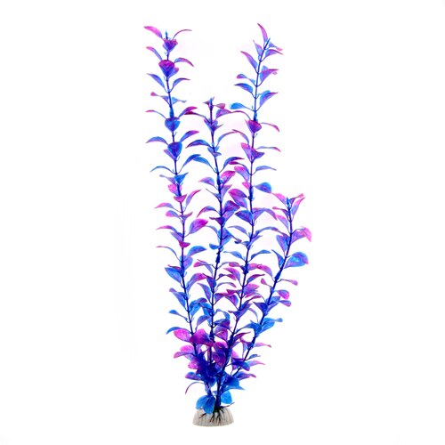 1 Pcs Simulatie Kunstplanten Water Gras Aquarium Aquarium Decoratie Landschap Ornament Plastic Aquatic Plant: Purple