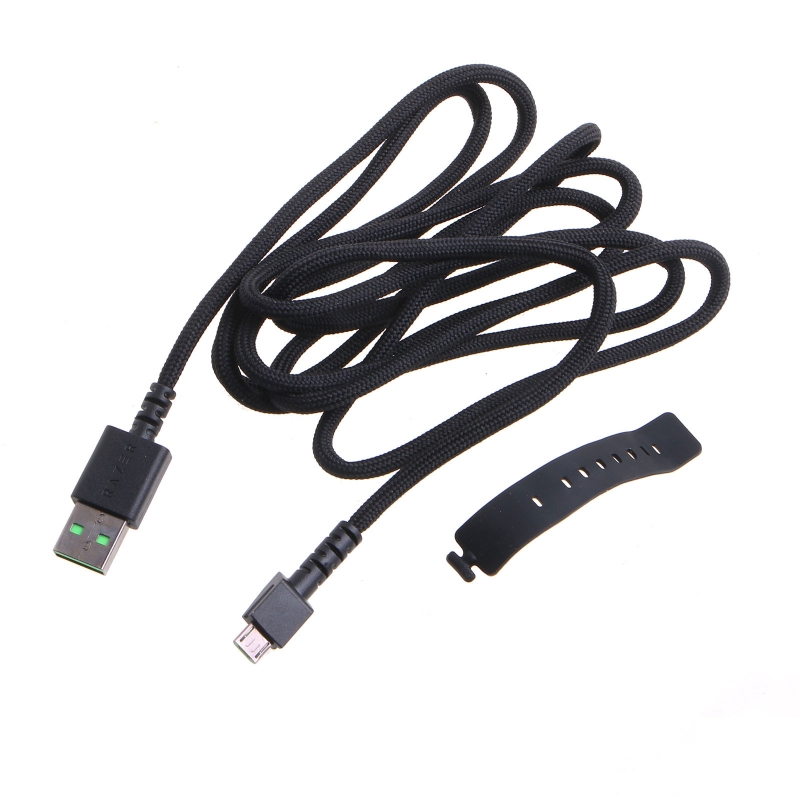 1.8m Mouse Lines Replacement Durable PVC USB Mouse Cable Compatible with Razer- Viper Ultimate Basilisk Ultimate