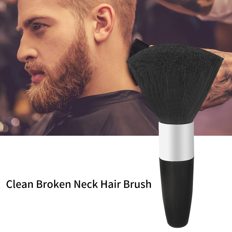 1 Stuks Zachte Hals Gezicht Duster Kapper Zwarte Baard Borstels Haar Reiniging Kapper Kapsalon Knippen Kappers Styling Make-Up Tools: Default Title
