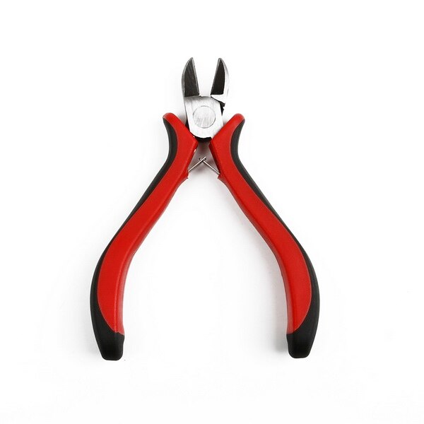 Nuovo Arrivo Nero Rosso Pinze Strumenti di Attrezzature Pinzette Strumenti di Riparazione Catena Cutter FAI DA TE Perline Che Fanno di Riparazione Tool Kit: TQD002