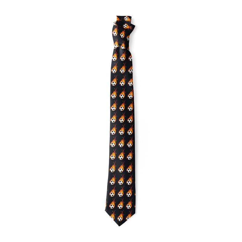 Cartoon Dog Sunflower Print Tie Casual Slim High 8cm Nylon Men Women Necktie Funnny Harajuku Party Dinner Female Men Tie: Dark Grey