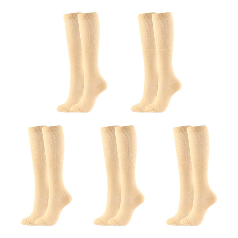 5 Pairs Compression Stockings Women Comfortable Anti-Fatigue Socks Blood Circulation Slimming Compression Socks
