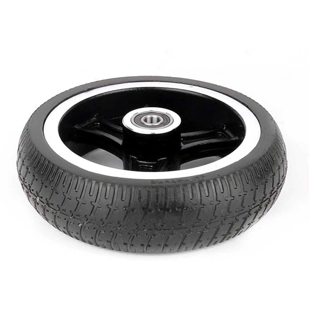 Mini el-scooter balancering bil solid dæk hjul tilbehør 6.5/7 tommer 168 x 45 ikke oppustelige solid dæk hjul