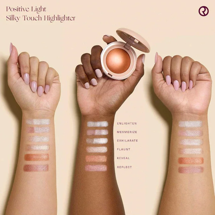 Rare Beauty Positive Light Liquid Luminizer Highlight Contouring Liquid Blush Makeup Face Shimmer Shine High Lighter Lipstick
