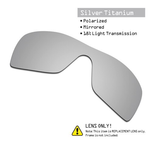 SmartVLT Polarized Replacement Lenses for Oakley Batwolf Sunglasses - Multiple Options