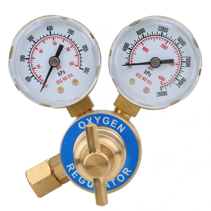 Kupfer Sauerstoff Regler Luft Kompressor Druck Regler Druck Sauerstoff Reduzierer industriell Meter Gas Druck Measureme