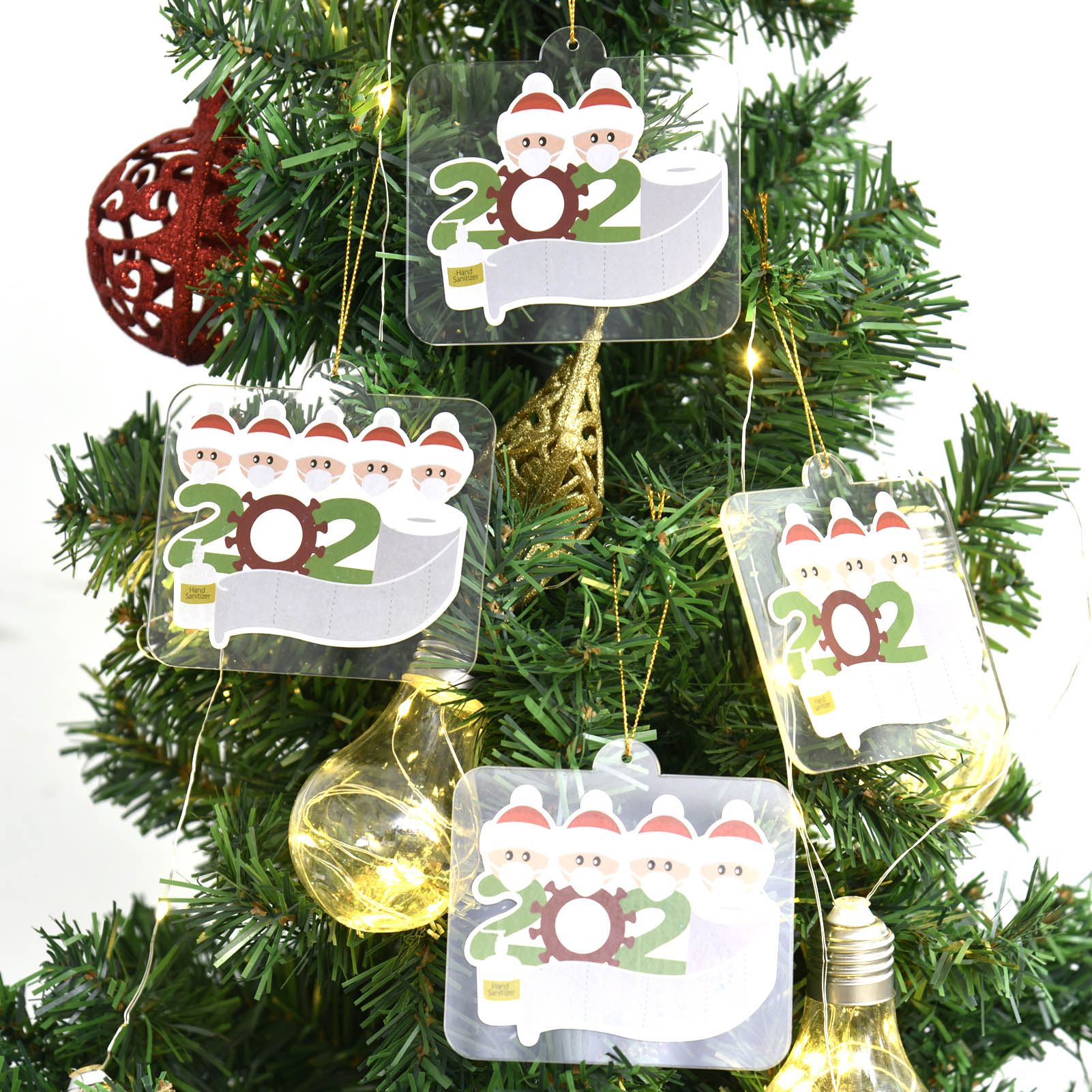 Memorabele Kerstversiering Hanger Diy Productie Schrijven Zegeningen Uitstekend Materiaal Voor Kerstboom