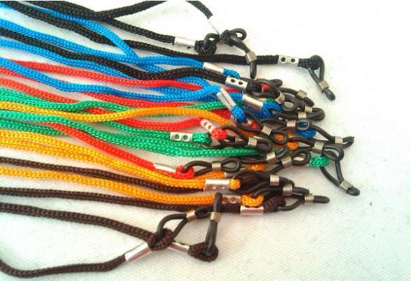 12 stuks brillenketting, zonnebrilhouder, anti-verlies nylon koord, zwembril, leesbril, nekkoord, brillenhouder