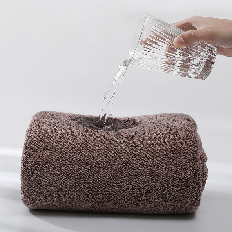 Wearable Microfiber Badjas Vrouw Douche Vrouwelijke Zachte Badhanddoek Voor Volwassenen Voor Thuis Textiel Bad En Sauna Handdoeken Badkamer
