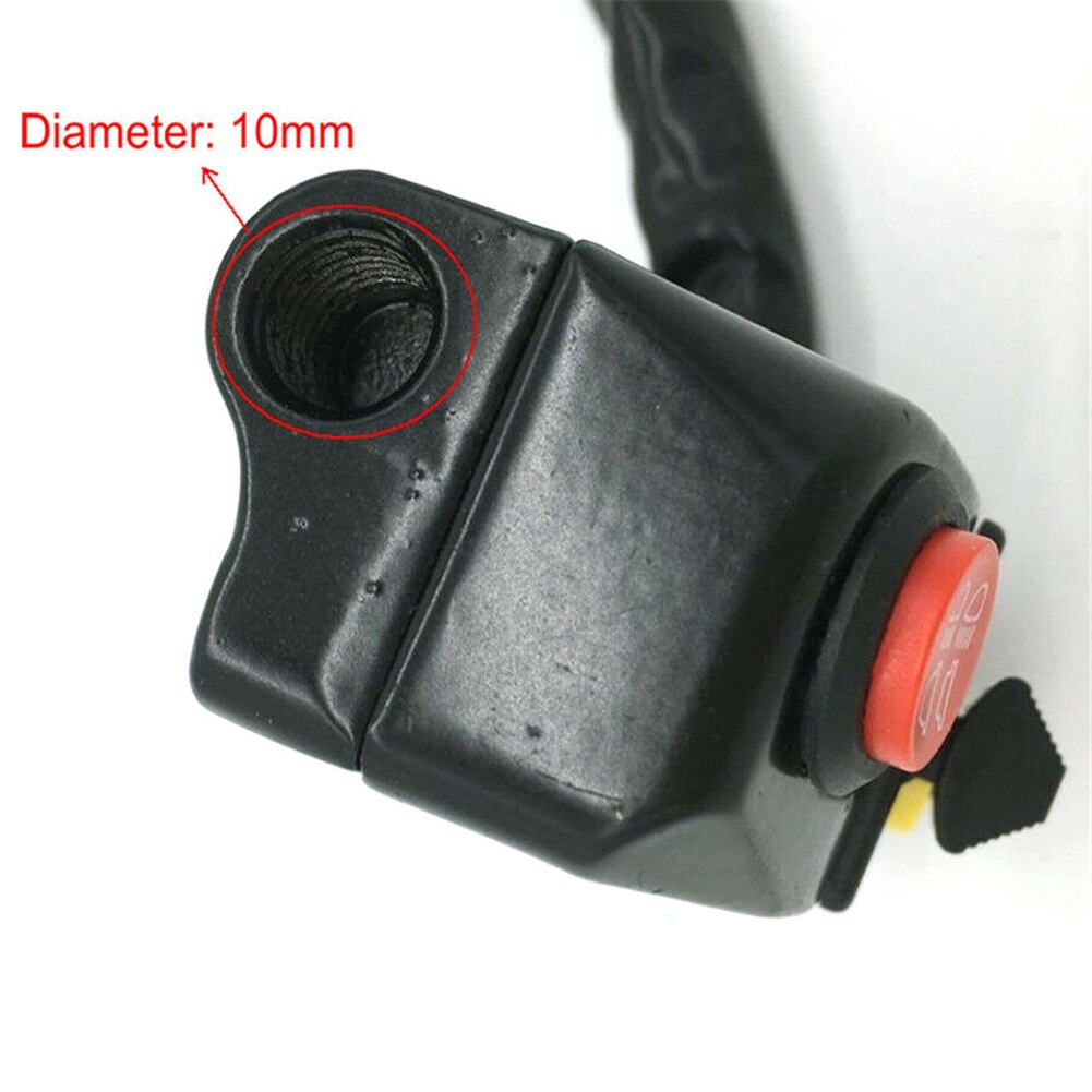 Interruttori moto 22mm pulsante clacson moto indicatore di direzione fendinebbia elettrico avviamento luce interruttore controllore manubrio