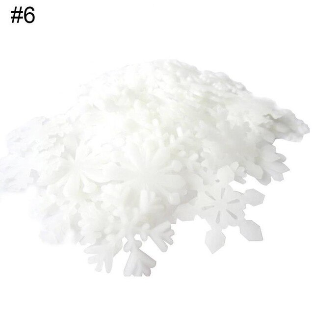 50 Pcs Luminous Aufkleber Glow In Dark Diy Weihnachten Kinder Zimmer Licht Up Spielzeug Jungen Mädchen Fluorescent Snowfla Spielzeug ke spielzeug: yellow