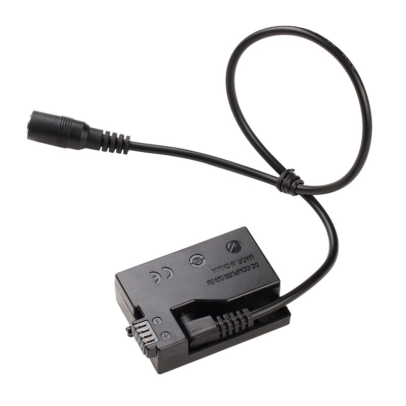 Batterie factice de DR-E8 avec alimentation cc E8 pour Canon EOS 550D 600D 700D DSLR