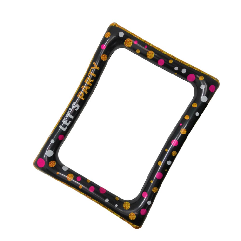 Year Photo Frame Inflatable Photo Frame Hand-held Photo Prop Photography Accessories Party Supplies