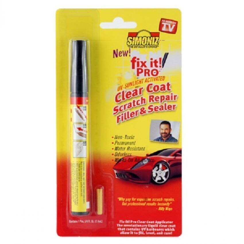 Fix It Pro – stylo de réparation automobile, dissolvant de rayures, Support de toutes les couleurs, nouvel applicateur de couche transparente, outil à main