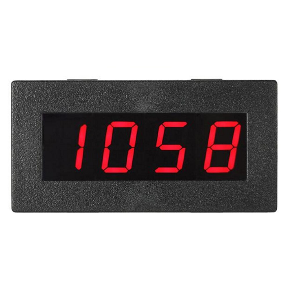 4-Digit Led Auto Digitale Frequentie Toerenteller Speed Meter Rpm Tester 5-9999R/M DC8-15V C5P3 Auto Interieur Accessoires: Red
