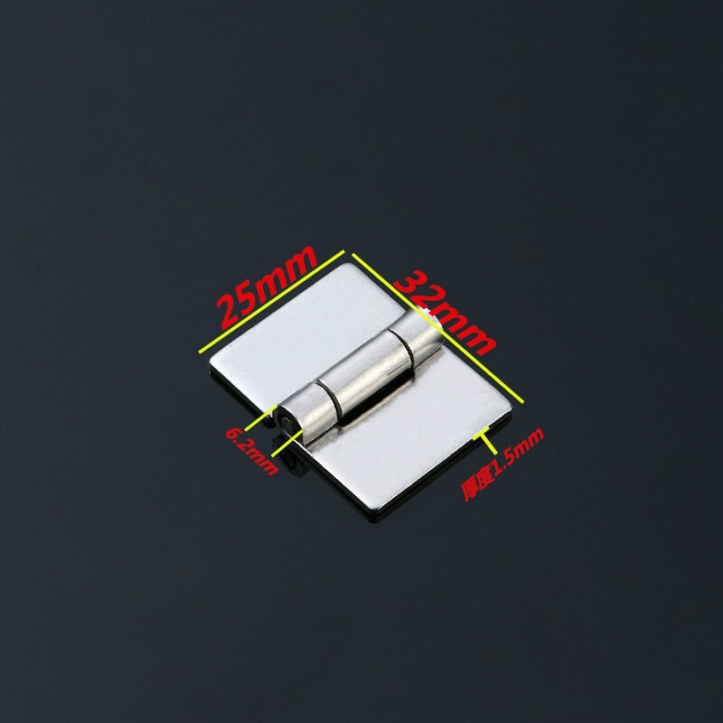 Jd 10Pcs 304 Rvs Scharnier Polijsten Industriële Meubels Hardware Accessoires Metalen Lassen Scharnier