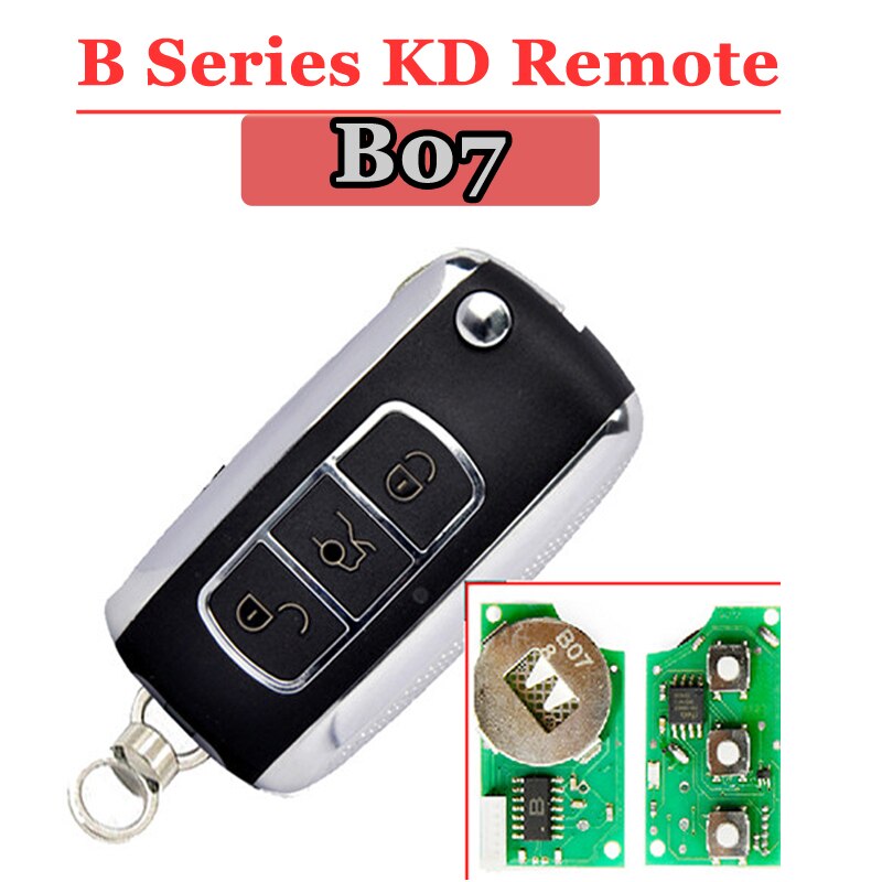 (1 stks) KD900 afstandsbediening sleutel voor B07 3 Knop Afstandsbediening Sleutel voor Keydiy URG200/KD900/KD200 Machine