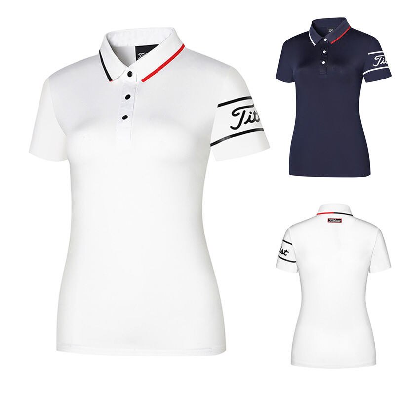 Women's Golf T-shirt Summer Sports Golf Apparel Short Sleeve Shirt for Ladies 골프웨어