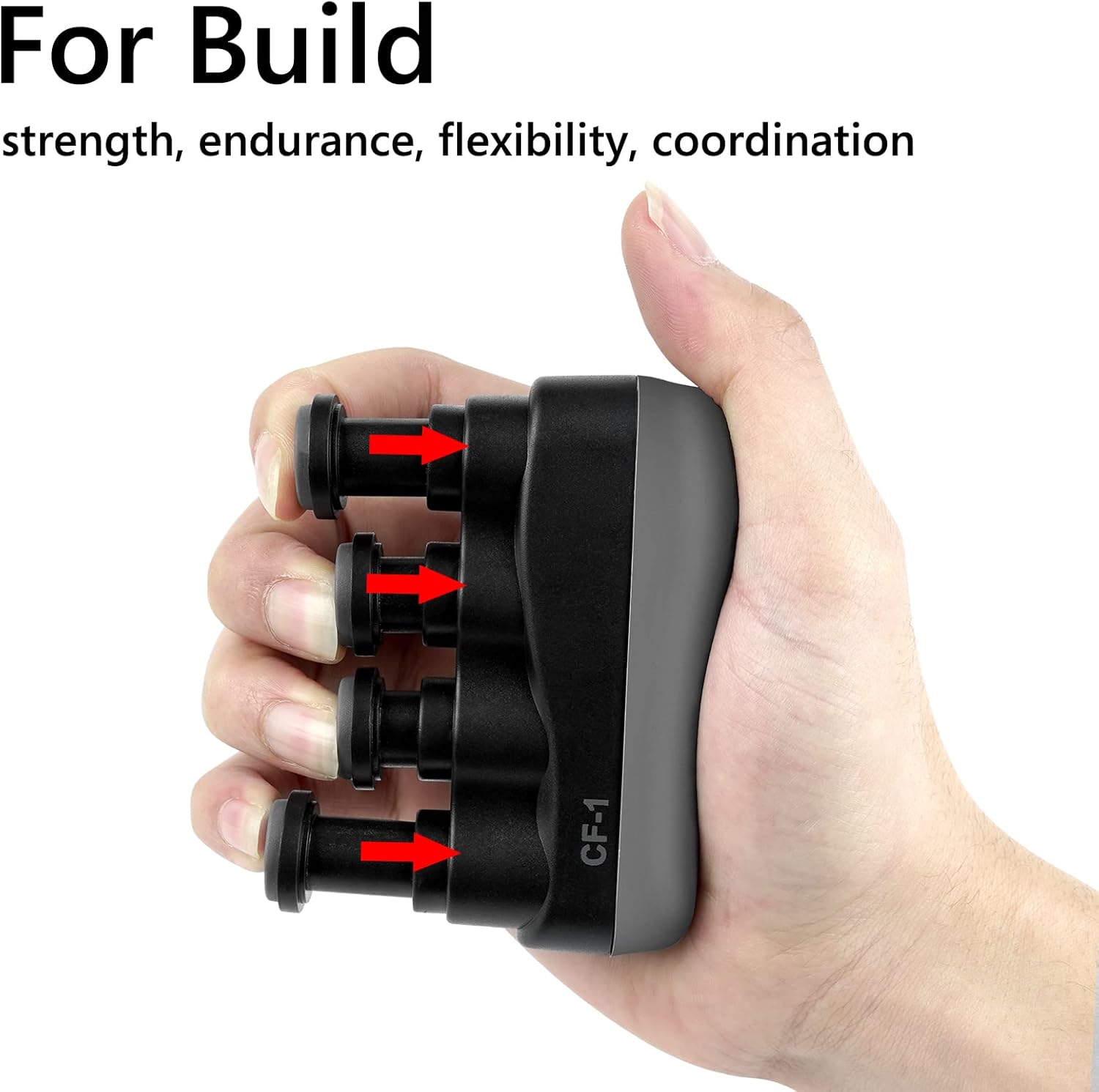 Finger Strengthener for Guitar Players Finger Resistance Training Guitar Bass Finger Speed Training Hand Grip Exerciser