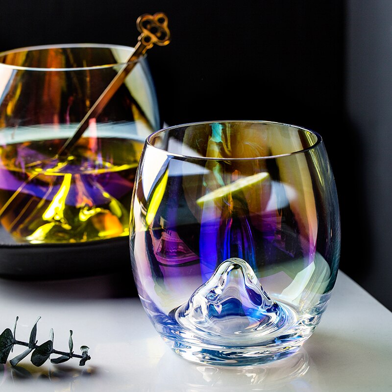 350ml/ farve glas netto rød ins vind isbjerg glas whisky vinglas drikkeglas husholdning blændende glas vand kop