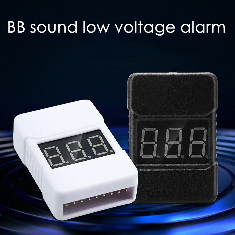 Testeur de batterie Lipo à basse tension 1 pièce, alarme de Buzzer avec coque en ABS, écran LED