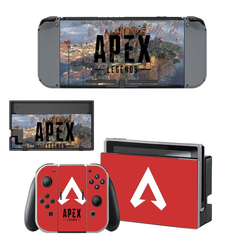 APEX Legends Nintendoswitch Haut Nintend Schalter Aufkleber Aufkleber für Nintendo Schalter Konsole Freude-con Controller Dock Haut Aufkleber: YSNS1802