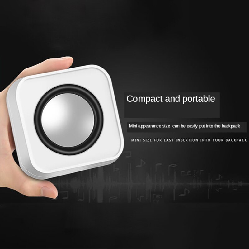 Mini Computer Speaker Usb Bedrade Luidspreker 3D Stereo Sound Surround Luidspreker Kleurrijke Subwoofer Voor Pc Laptop Notebook