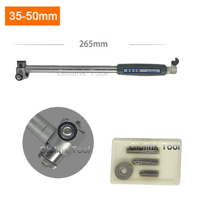 50-160mm Inner Diameter Bore Gauge Measuring Rod + Probe (no indicator) Accessories Inner Diameter Gauge 10-18mmMeasurement Tool