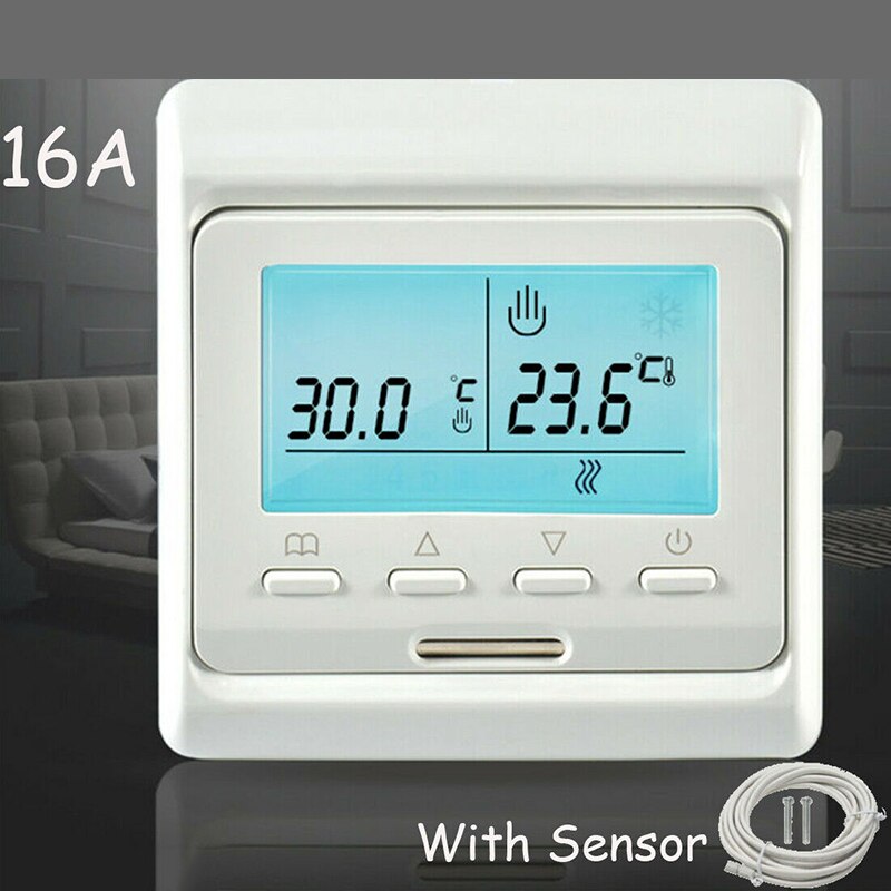 Digital Underfloor Heating Thermostat Temperature Controllers Programmable Thermostat Warm Floor Thermostat