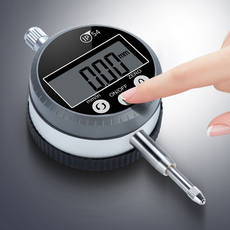 0.001mm Digital Micrometer IP54 Oil-proof Touch Electronic Micrometer Metric/Inch 0-12.7mm /0.5"Precision Dial Indicator Gauge