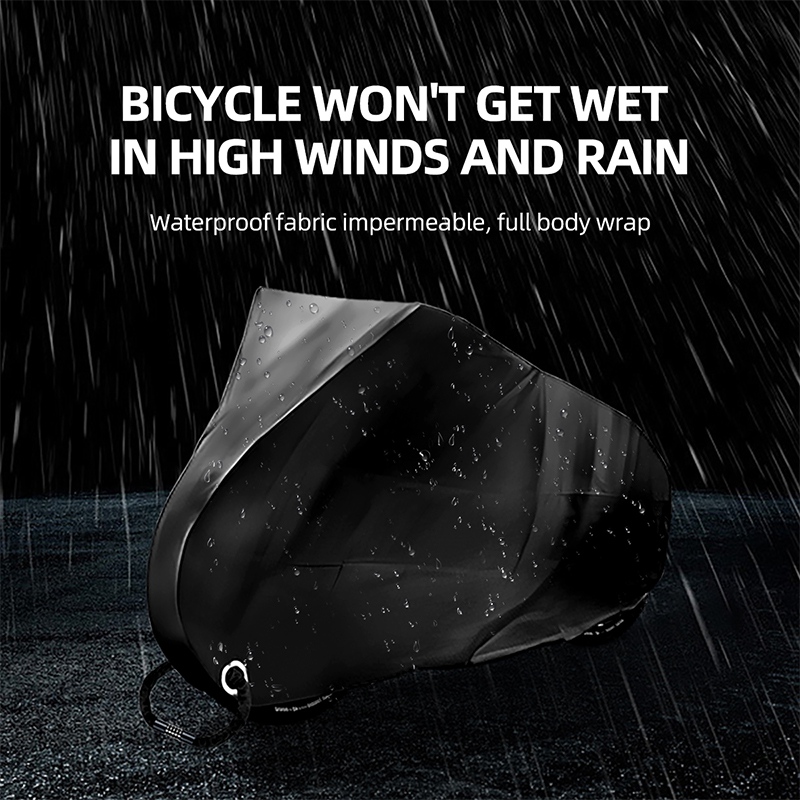 Cubierta de lluvia para bicicleta, sombrilla para exteriores, protección UV para interiores, funda para bicicleta de montaña, accesorios para bicicleta de montaña y carretera